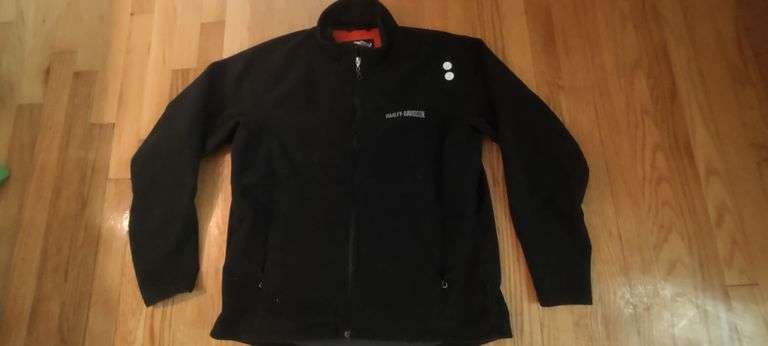 Lightweight Zippered Harley Davidson Jacket Medium