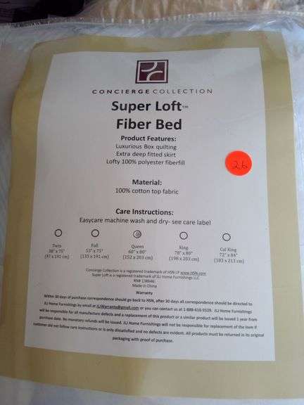 Queen Size Super Loft Bed Mattress Cover