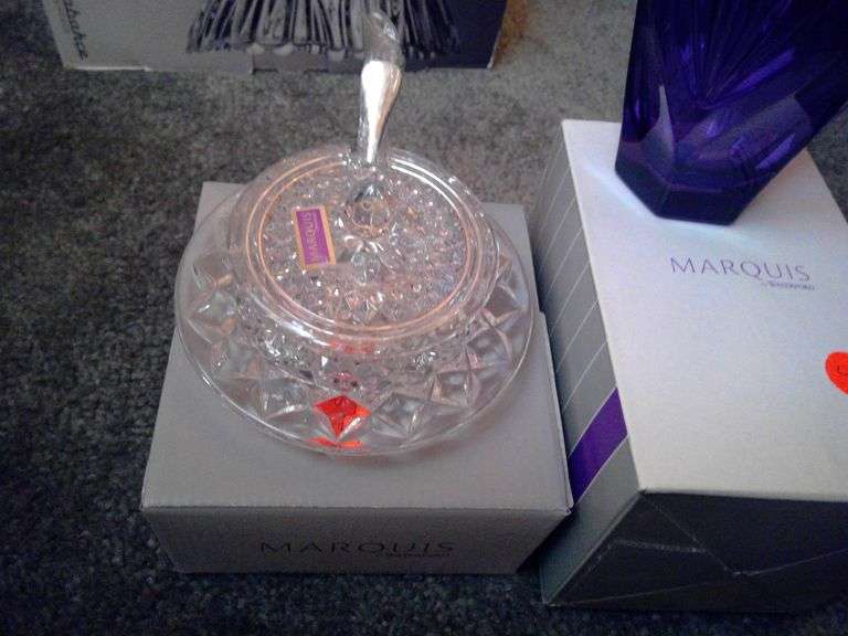 Marquis by Waterford Sugar Bowl and Vase