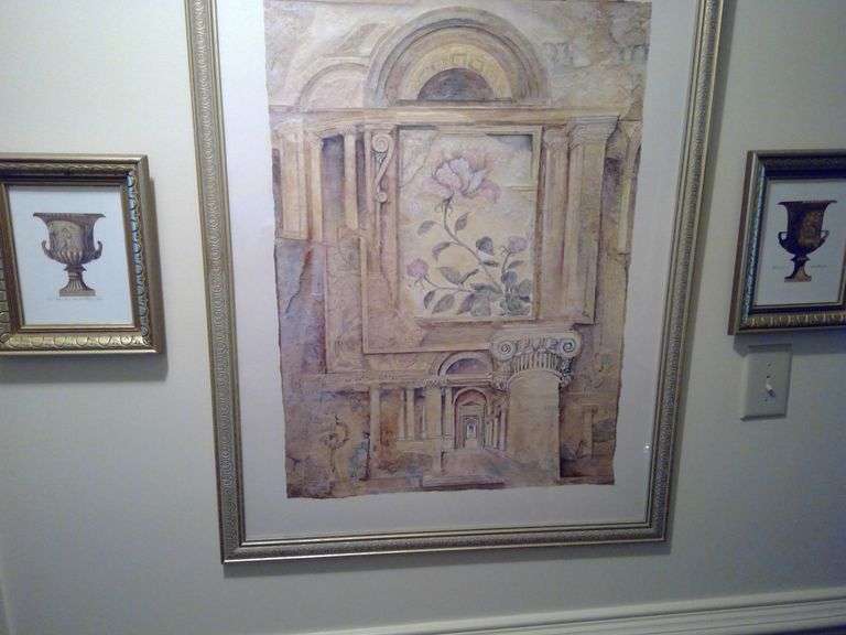 3 pieces framed wall art