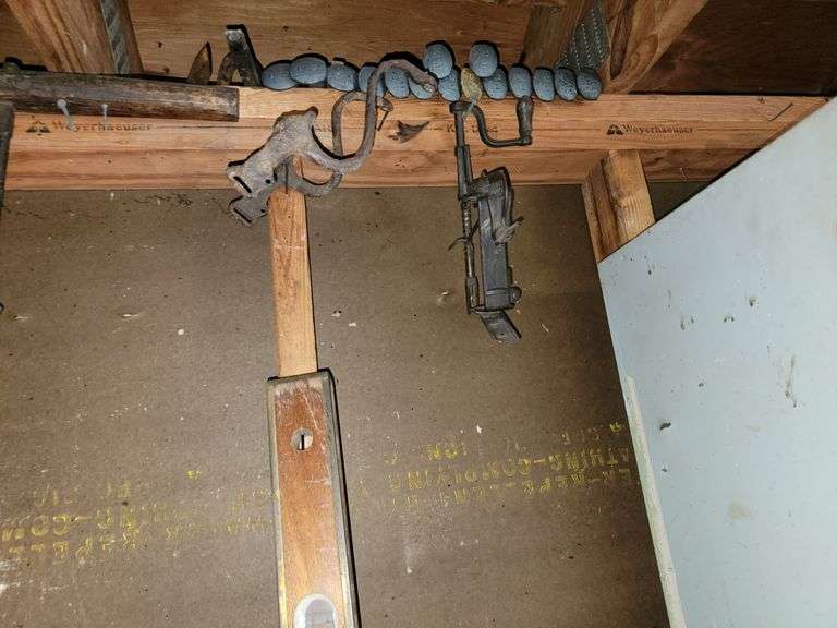 Pit Bull Electric Impact Drill, Old Hand Saws, Hand Drills and more