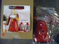 Nutri Slicer, Fruit and Vegetable Slicer