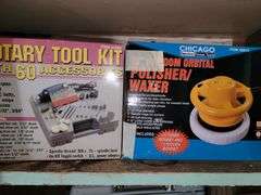 Roadmaster Car Stereo, Rotary Tool Kit, Buffer and more