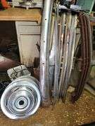 More Ford Super Deluxe Parts, Chrome Pieces, Grill, and more