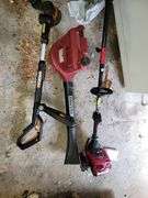 Snapper Blower, Troy Bilt Weedeater, WORX weedeater with no battery