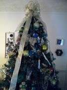 Full, Beautiful Decorated Christmas Tree