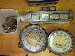 More Vintage Vehicle Parts, Dash gauges