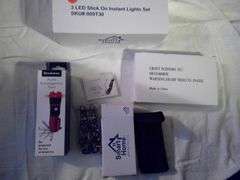 LED Stick On Lights, Auto Emergency Tool, Craft Scissors and more