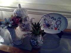 Decorative Porcelain Pieces made in Italy