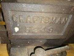 Craftsman Vintage Bench Vise with Swivel Base