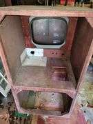 Old vintage Tube tv cabinet.  Many uses
