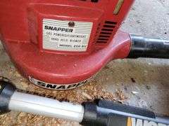 Snapper Blower, Troy Bilt Weedeater, WORX weedeater with no battery