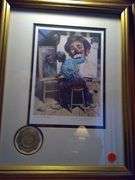 Limited Edition Signed Emmett Kelly Circus Collection Framed Art