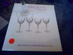 Marquis by Waterford Brookside all-purpose wine set of 4