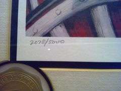 Limited Edition Signed Emmett Kelly Circus Collection Framed Art