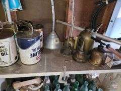 Old Oil Cans and Oilers and more