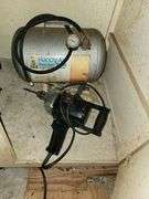 2 Circular Saws, Cummins Heavy Duty Drill, Handy Air Tank