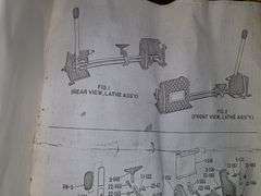 Shopmate model 5000 Lathe and items on the bench