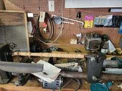 Shopmate model 5000 Lathe and items on the bench