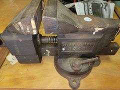 Craftsman Vintage Bench Vise with Swivel Base