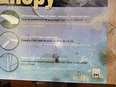 20 foot by 10 foot canopy new in box