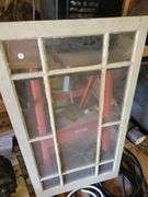 3  40" by 22"old wooden windows.  Great for decor