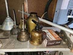 Old Oil Cans and Oilers and more