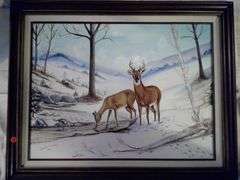 Dorothy Clark Signed Oil Painting