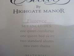 New Queen Comforter Set