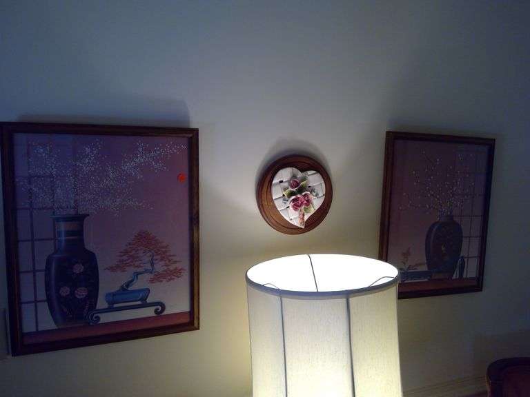 BEAUTIFULLY FRAMED MATCHING WALL ART