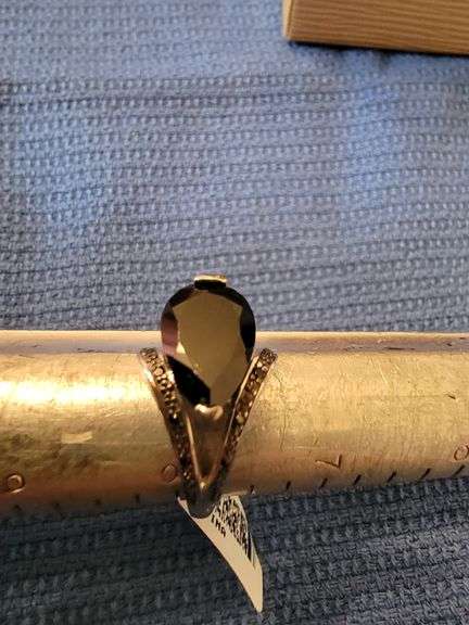 NEW STERLING SILVER LADIES RING SIZE 7.75