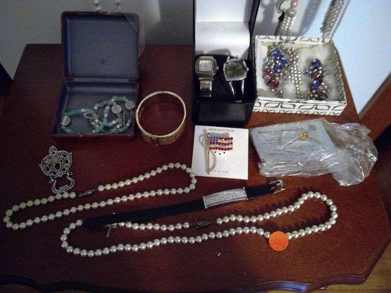 VERA BRADLEY BRACELET, WATCHES, RHINESTONE JEWELRY AND MORE