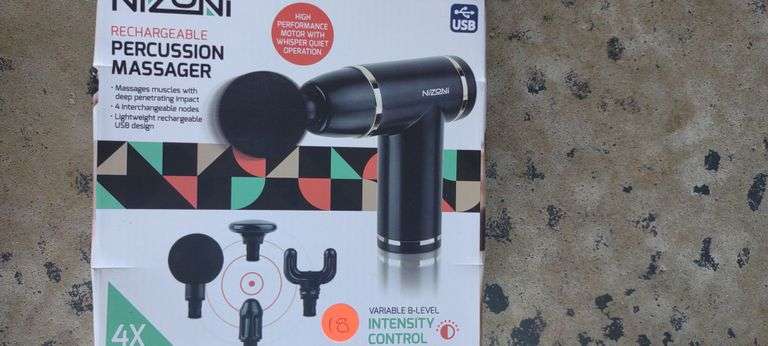 Nizoni Rechargeable Percussion Massager