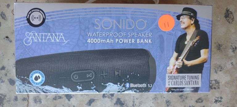 Sonido Santana Bluetooth Waterproof Speaker