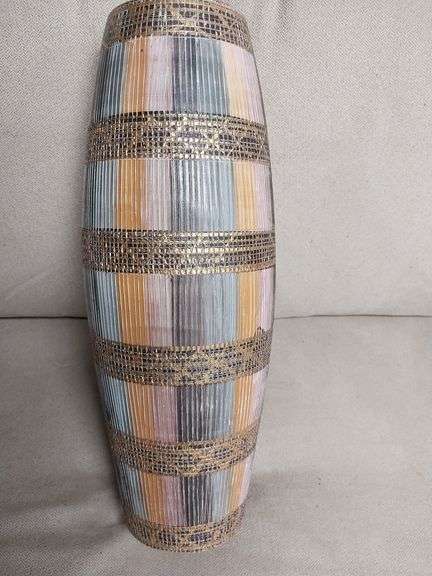 Mid Century Bitossi Glazed Ceramic Vase