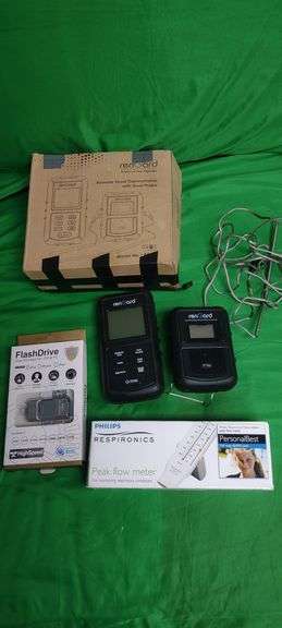 Remote Food Thermometer, Flash Drive and Respironics
