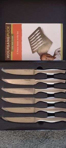 Wolfgang Puck 6 piece steak knife set