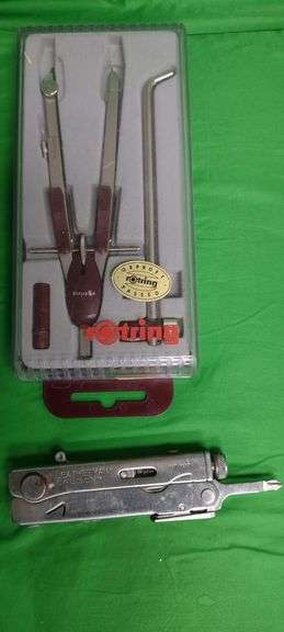 Leatherman Tool and Rotring