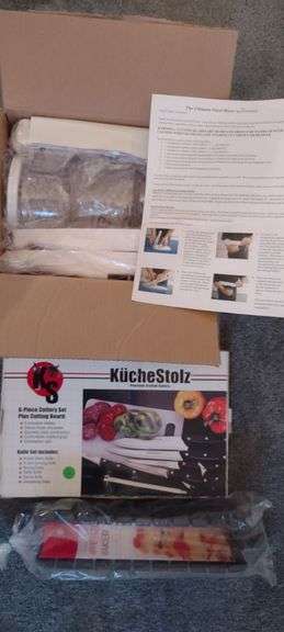 KucheStolz 6 pc. Precision Cutlery, Nicer Dicer and more
