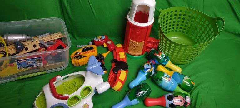 Little Boys Toys, Tools, Plane, and more