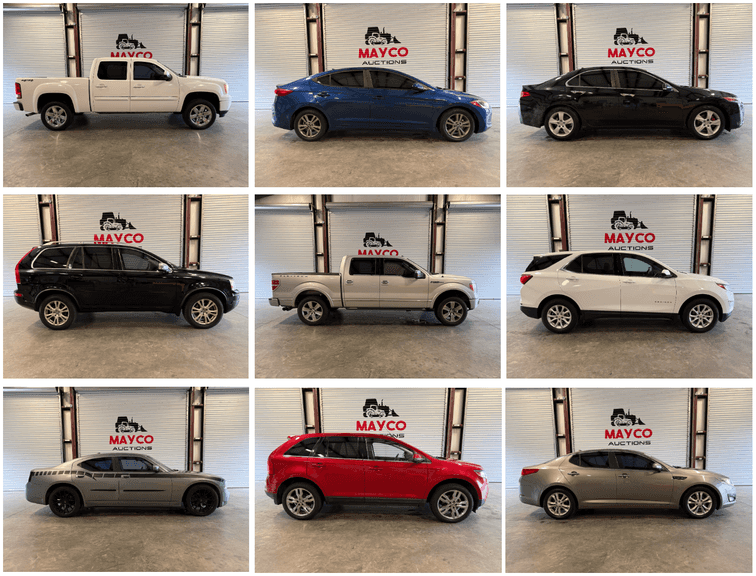 November 1st 2025- Public Auto Auction