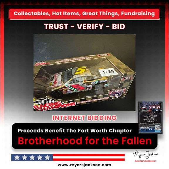 Terry Labonte #5 Kellogg's Corn Flakes 1:24 Scale Die Cast Stock Car Replica NIB