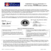 Thumbnail image of # TX 7049 Bates St., Dallas, Title Commitment, Santiesteban.PDF