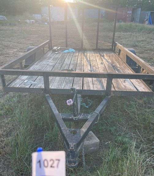 Single Axle Trailer w/ Ramp