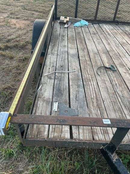 Single Axle Trailer w/ Ramp