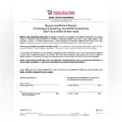 Thumbnail image of #TX 7124 Arborcrest Dr, Dallas, TX, Wire Fraud Warning, Buyer, Crayton.pdf