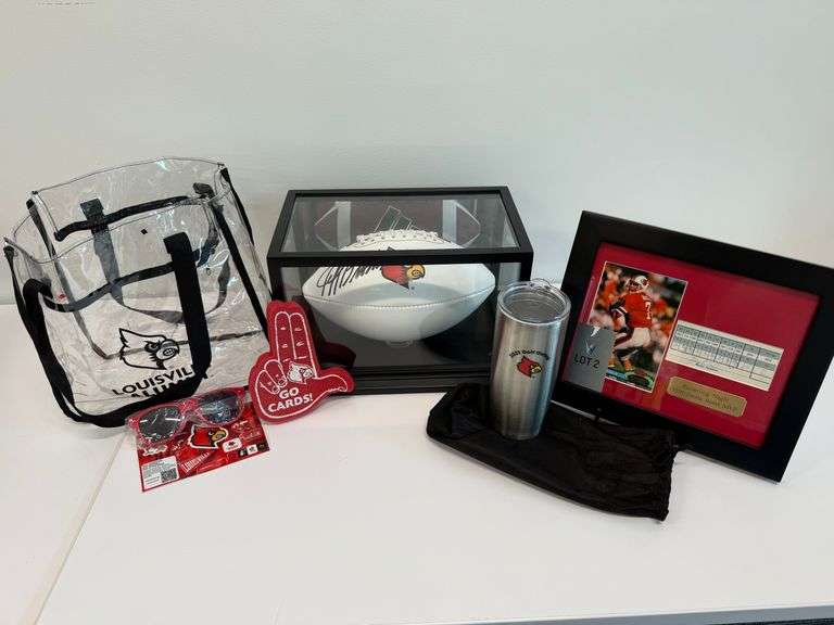 Cardinal Pride Fan Pack–Signed UL Football & More!