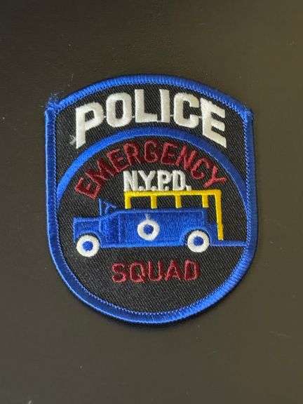 N.Y.P.D. Police Emergency Squad Patch