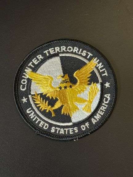Counter Terrorism Unit United States of America Patch