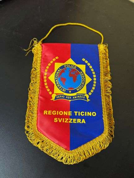 International Police Association Regione Ticino Svizzera Patch